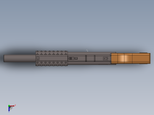 武器、枪、手枪、马驹 (2)俯视缩略图