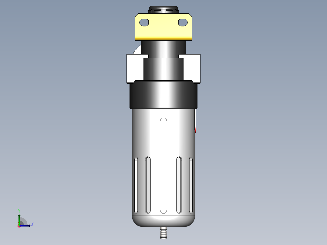 BFR系列调压过滤器[BFR4000]左视图