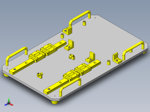 工件组装精度检查夹具