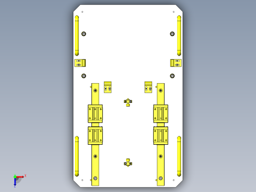 工件组装精度检查夹具俯视缩略图