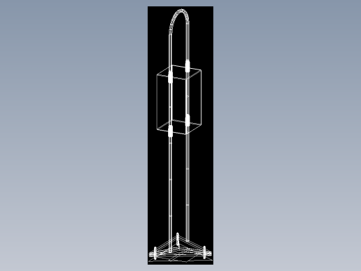 室内家具和灯具等的模型三-J-E17