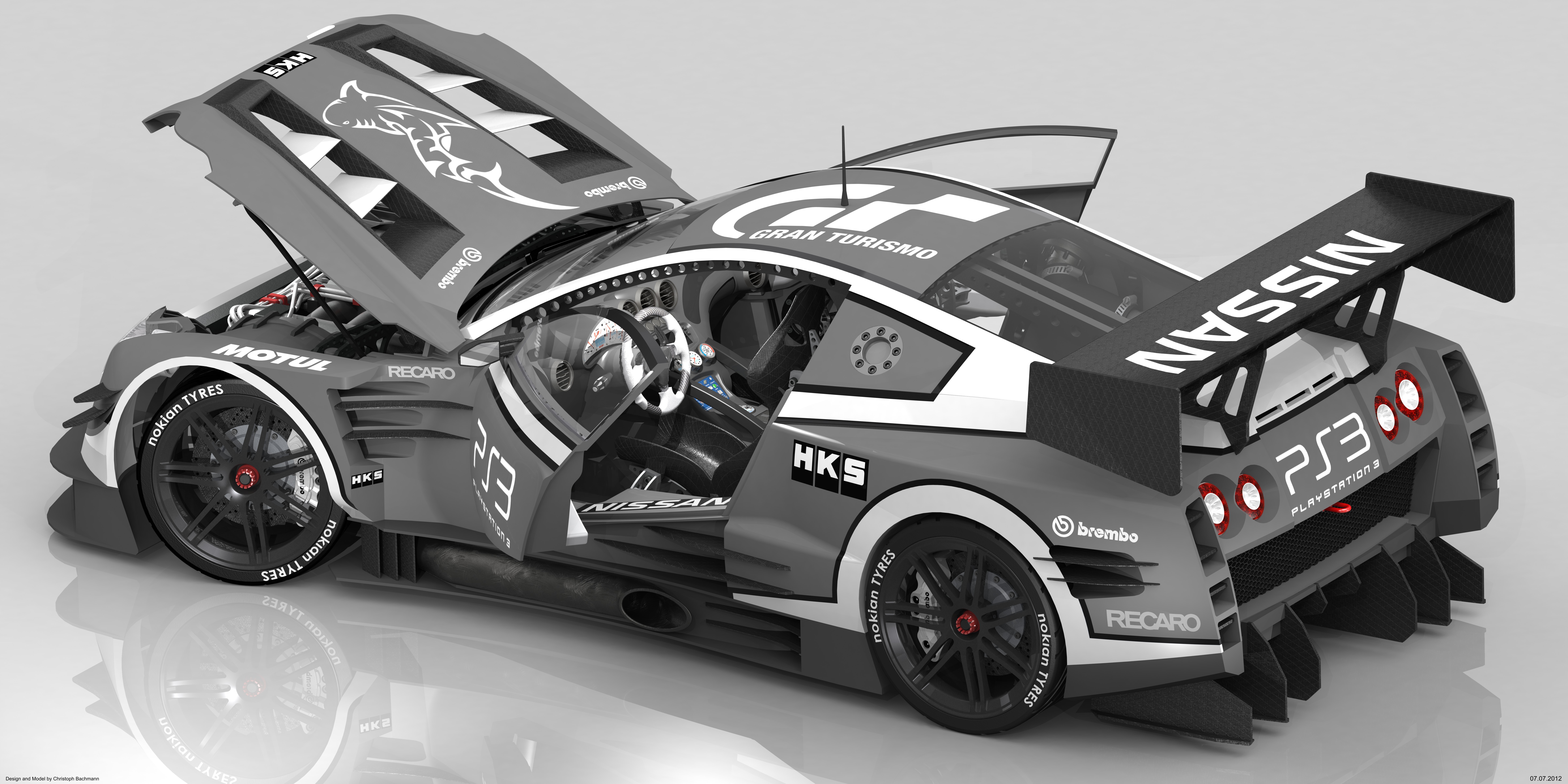 一款solidworks版本Nissan炫酷跑车