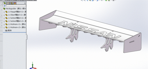 一款solidworks版本Nissan炫酷跑车缩略图