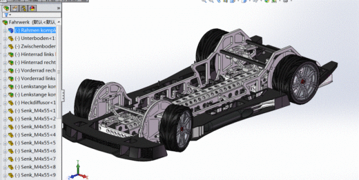 一款solidworks版本Nissan炫酷跑车缩略图