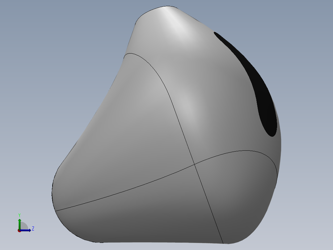 Airpods耳机左视图