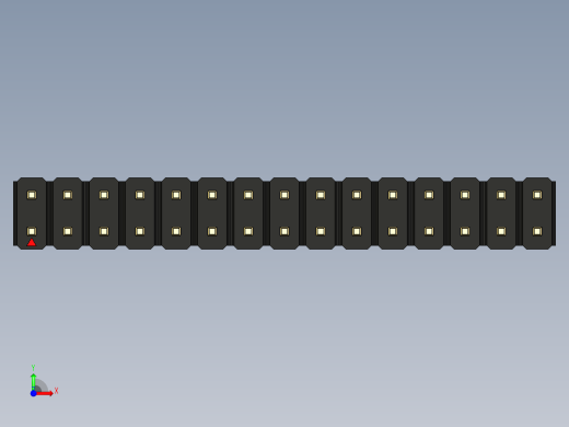 彩色公头100mil（2.54mm）系列-DS1021_black_2x15p_100mil_Type19_rev1.0前视缩略图