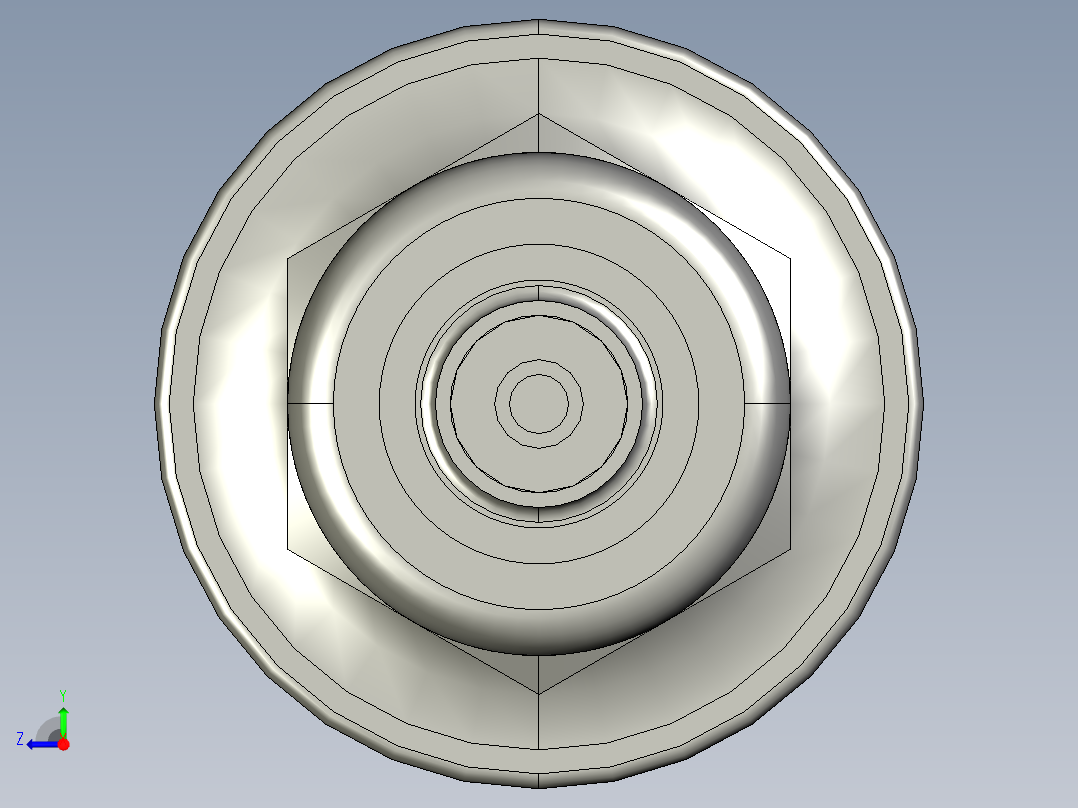 电机止动电缆右视图
