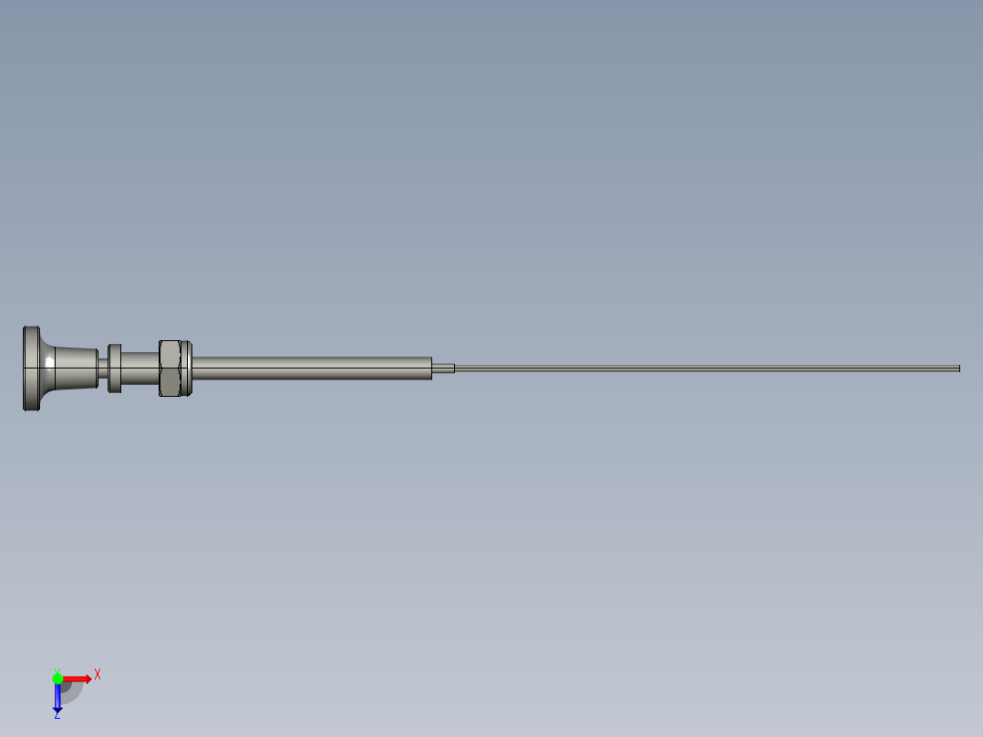 电机止动电缆俯视图