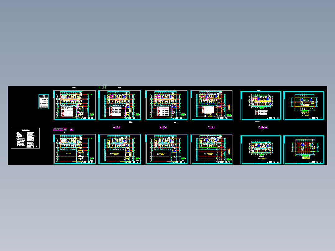 某酒店客房部暖通施工图