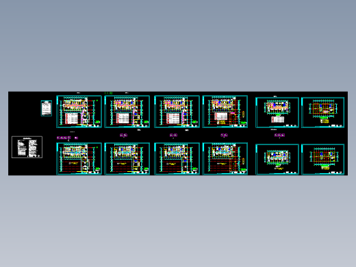 某酒店客房部暖通施工图