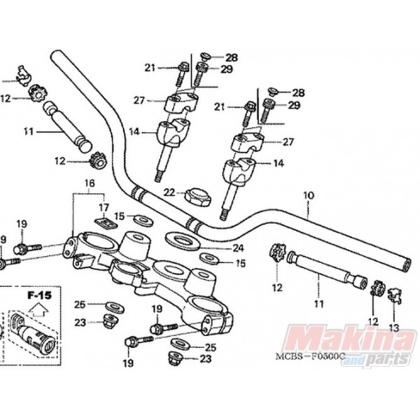 本田Transalp手把