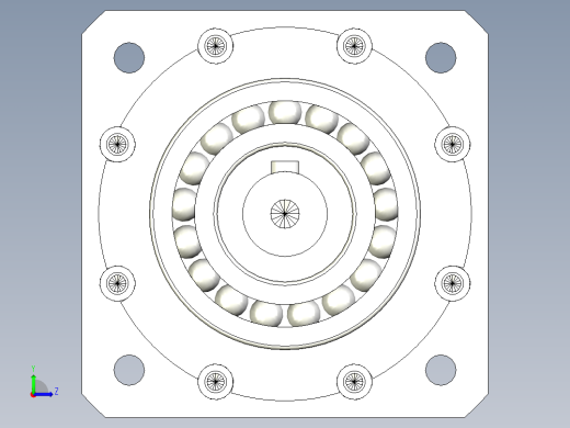 直齿PLF120-L2-LC 14-73-98.43-M6.stp左视缩略图