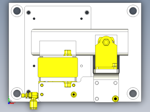 送风清洗机构前视缩略图