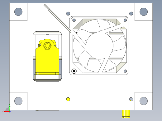 送风清洗机构后视缩略图