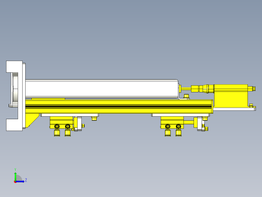送风清洗机构左视缩略图