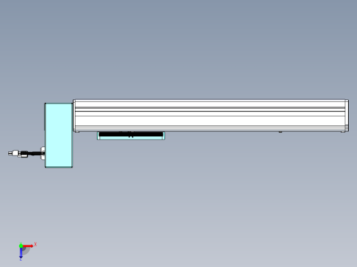 威洛博VBC同步带传动一无尘环境VBC14-L45-S350-BRU-ZP40-C3俯视缩略图