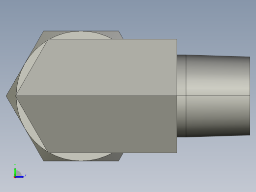 卡套式工业通用硬管接头10-6_cbu-s左视缩略图