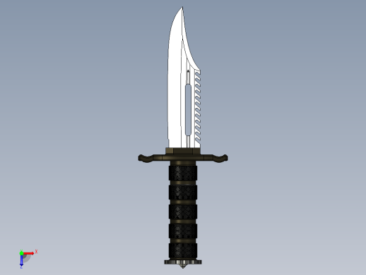 军用匕首俯视缩略图