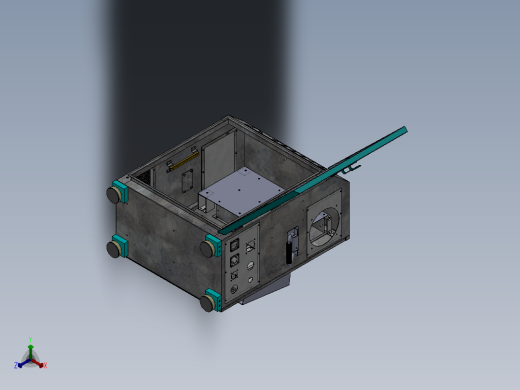 控制面板 SMSAN AE-sw 三维 图纸正等轴测缩略图
