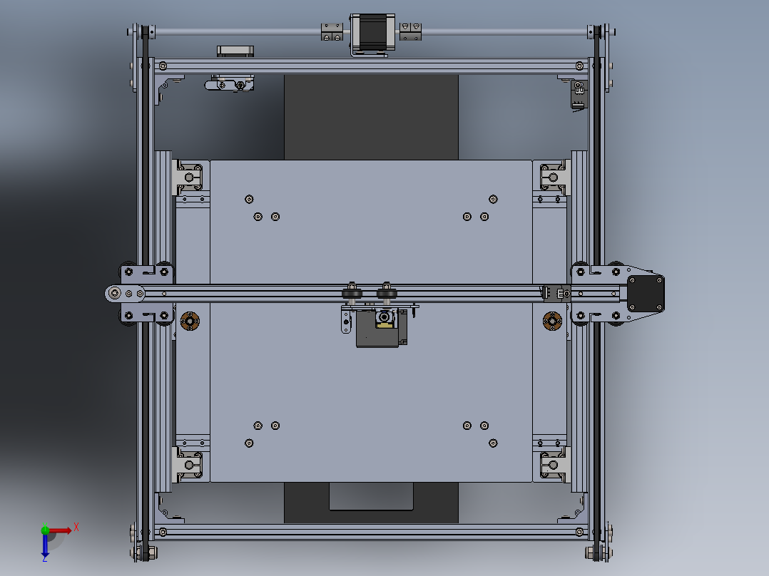 创想三维（Creality）打印机俯视图
