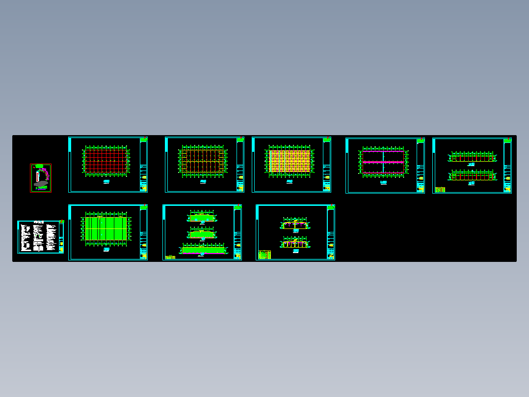 浙江65x36米工程CAD