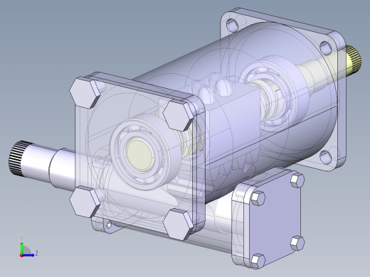 循环球式转向器三维设计catia==794835==80左视缩略图