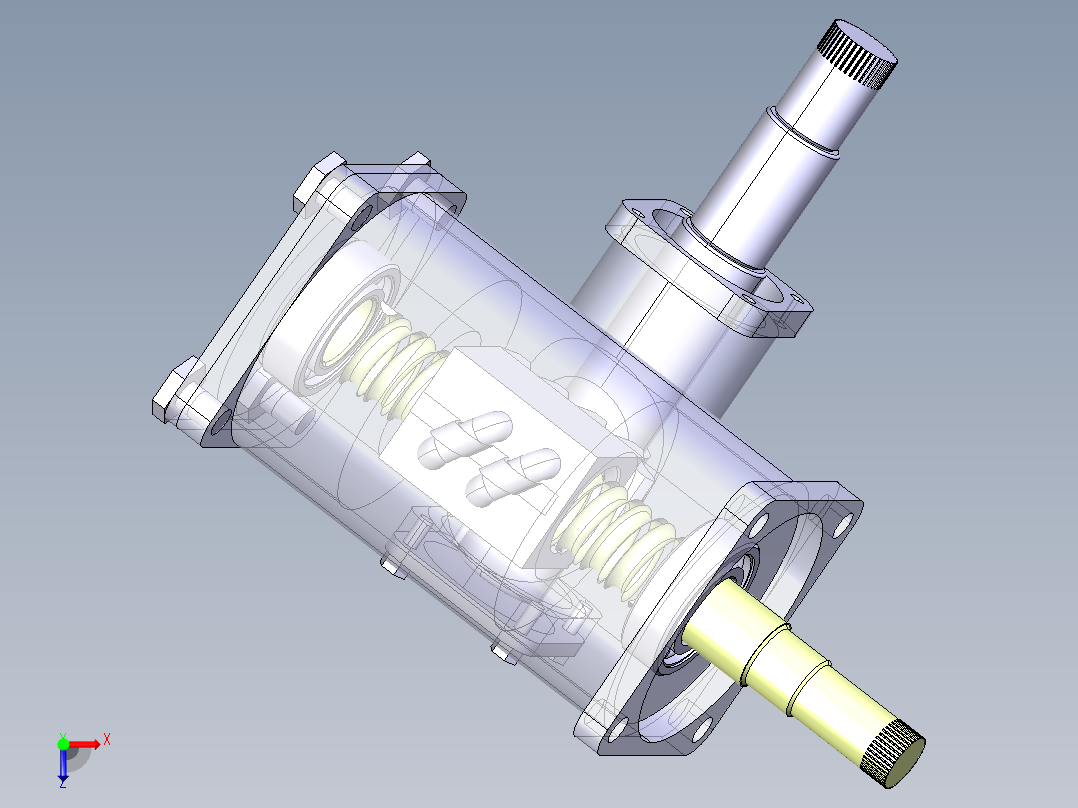 循环球式转向器三维设计catia==794835==80俯视图