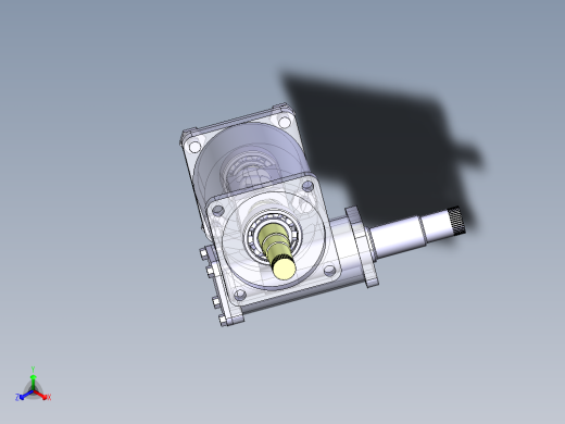 循环球式转向器三维设计catia==794835==80正等轴测缩略图