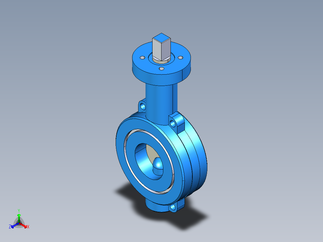 阀门模型WD71X-I_[50]主视图