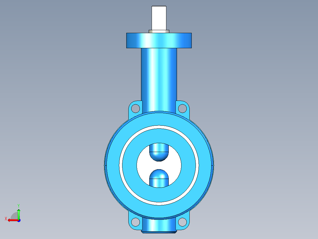 阀门模型WD71X-I_[50]后视图