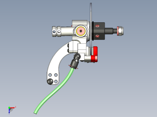RC遥控车的液压制动器俯视缩略图