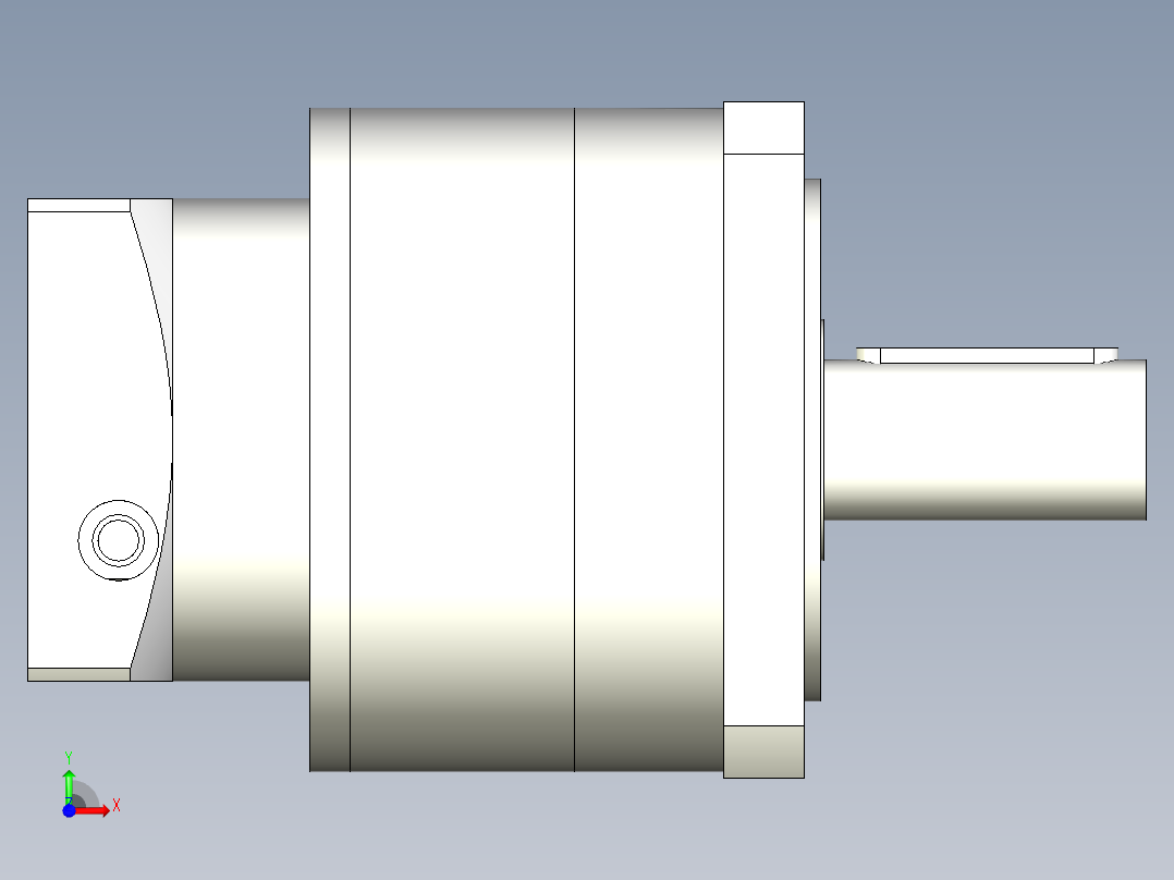 直齿PLF160-L1 22-110-145-M8.stp前视图