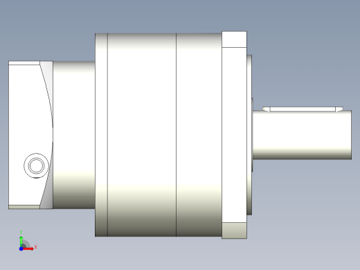 直齿PLF160-L1 22-110-145-M8.stp前视缩略图