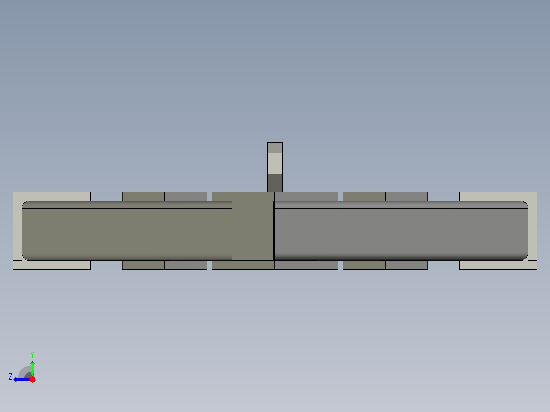 雪刀或雪犁清雪铲右视图