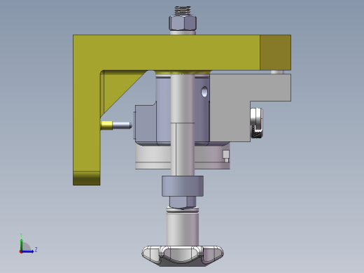 CA6140车床拨叉[831007]工艺及钻M8螺纹孔夹具设计三维SW二维CAD说明书左视缩略图