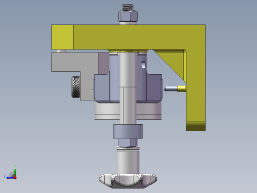 CA6140车床拨叉[831007]工艺及钻M8螺纹孔夹具设计三维SW二维CAD说明书右视缩略图