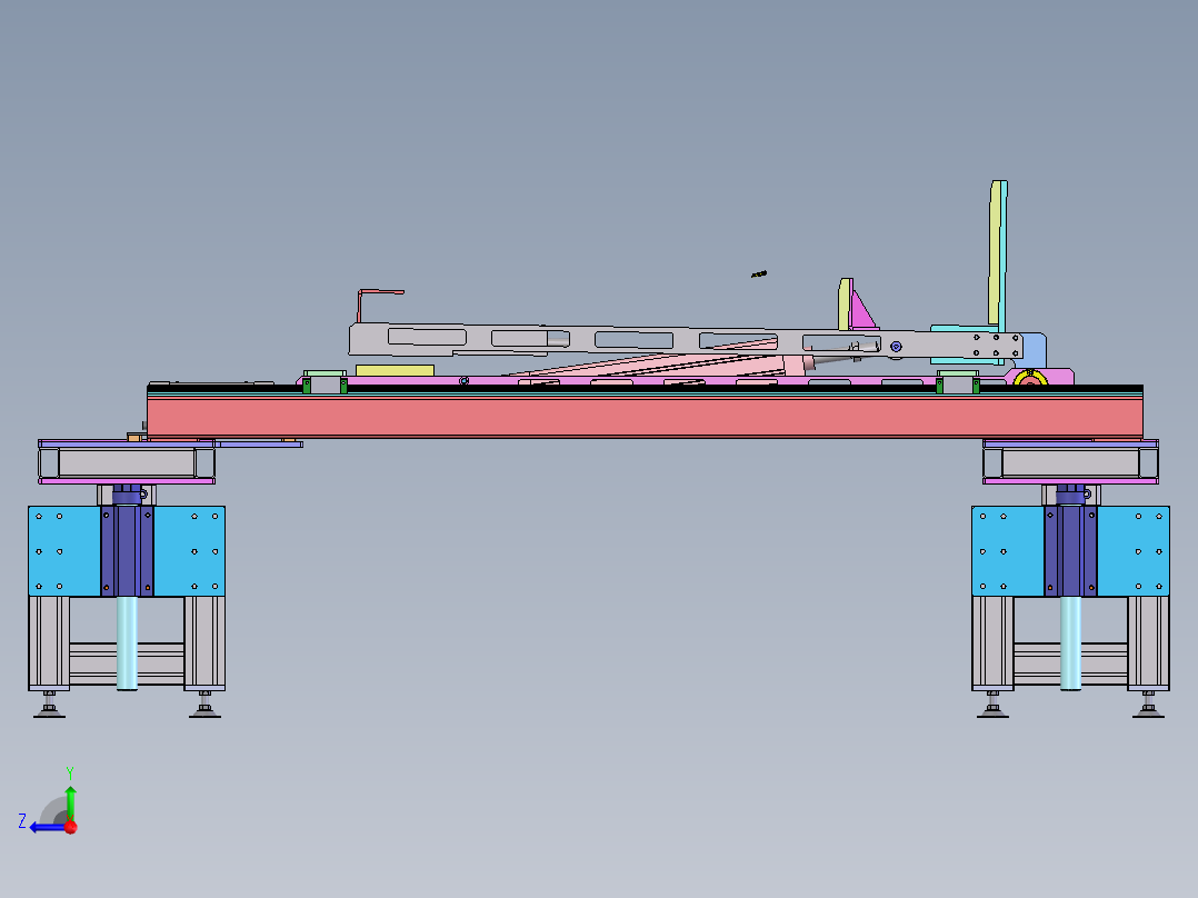 90°立直机右视图