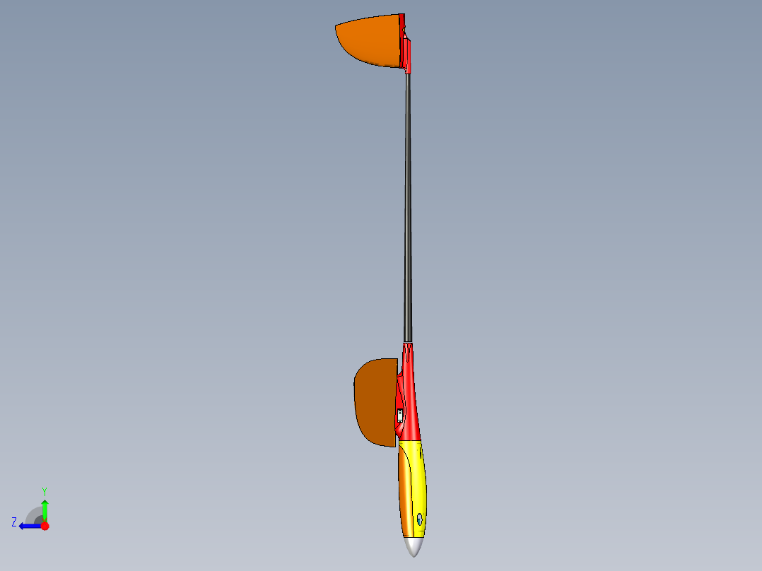 RC 2M电动滑翔机右视图