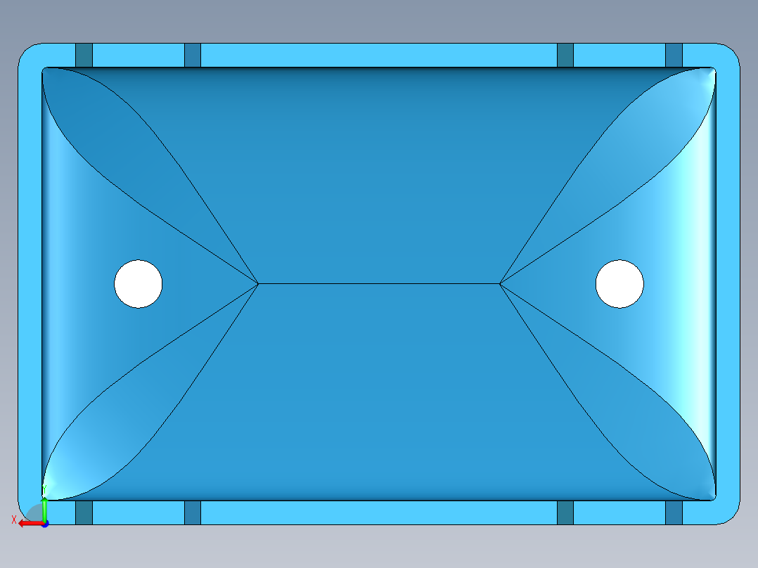 无源元件封装-CAP_BOX_7.5x5x10_BL后视图