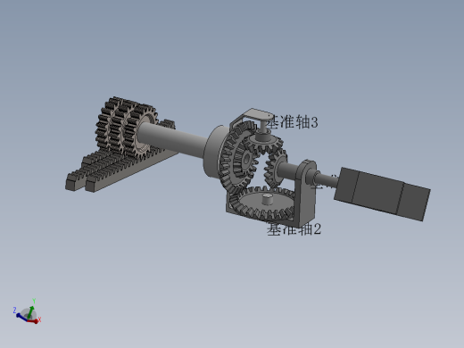 齿轮齿条机械手