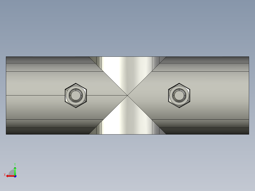 43外抱十字接头.STEP后视图