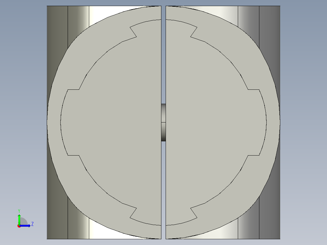 43外抱十字接头.STEP左视图