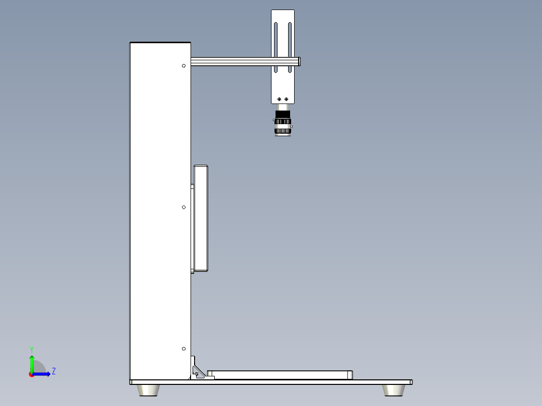 无料缺料检测仪左视图