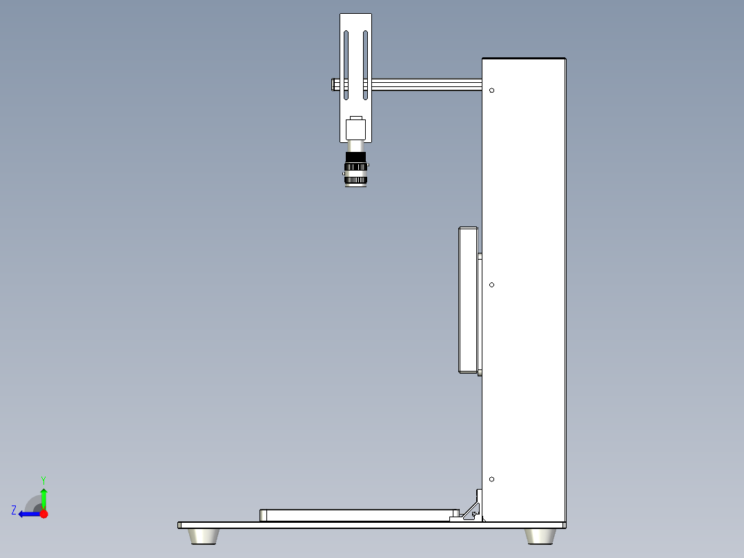 无料缺料检测仪右视图