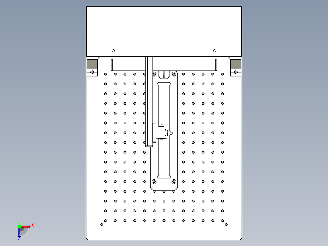 无料缺料检测仪俯视图
