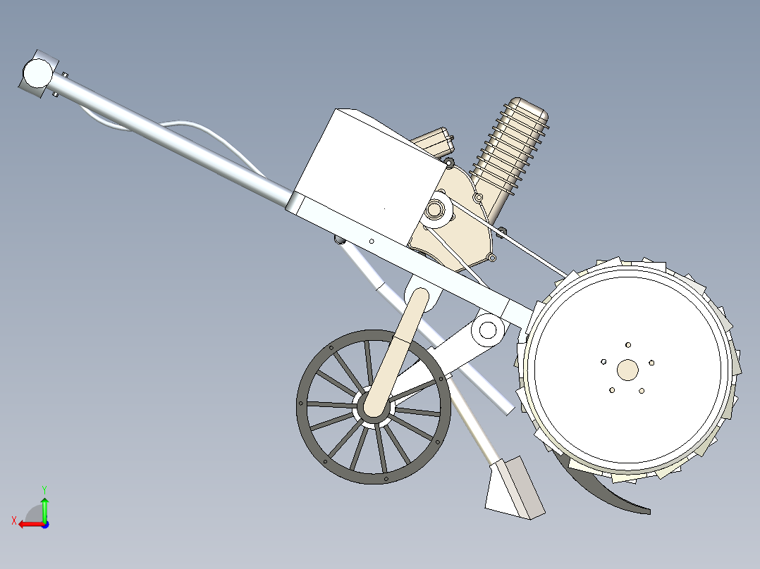 B3003331-多功能农业机后视图