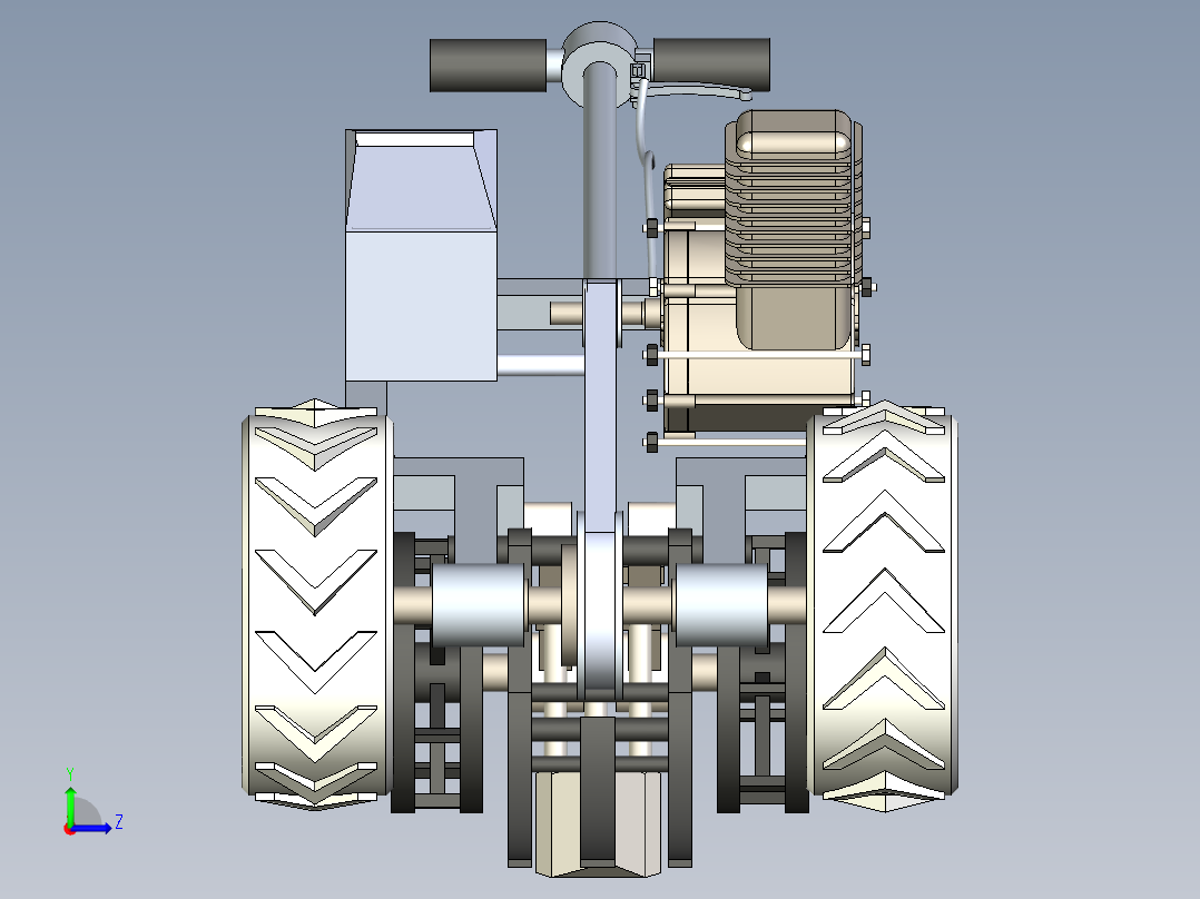 B3003331-多功能农业机左视图