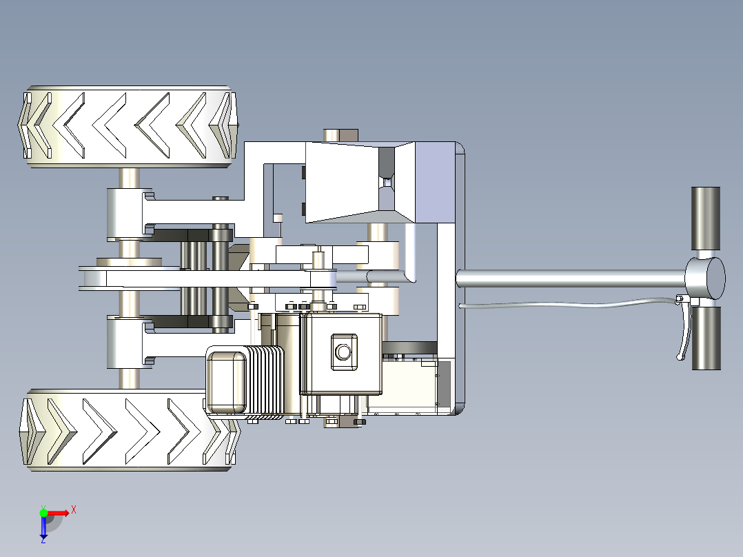 B3003331-多功能农业机俯视图