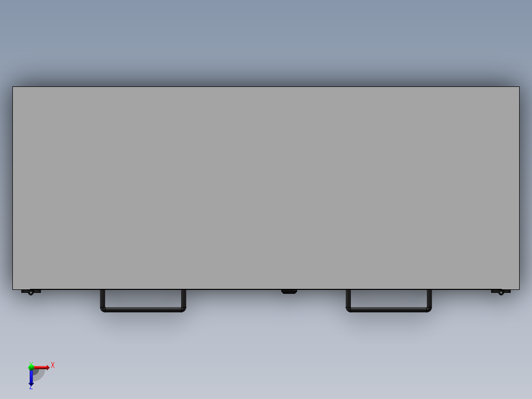 货架、文件柜（有工程图）俯视图