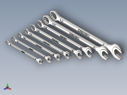 扳手、工具(40)正等轴测缩略图